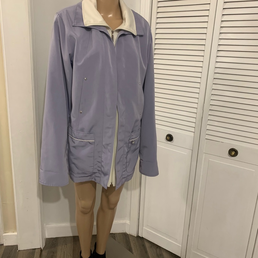 Big Chill Light Purple Jacket with Cream Details